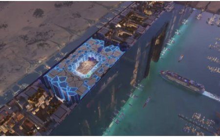 Saudi Arabia’s $140 Billion ‘Hidden Marina’ Unveiled: Satellite Images Reveal Progress in Scaled-Back Neom Megacity