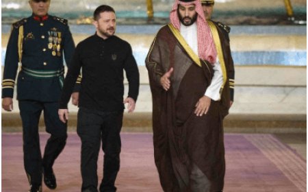 Zelenskyy and Crown Prince Mohammed bin Salman Unite for Peace: Saudi Arabia Reaffirms Support for Ukraine Ahead of U.S. Talks