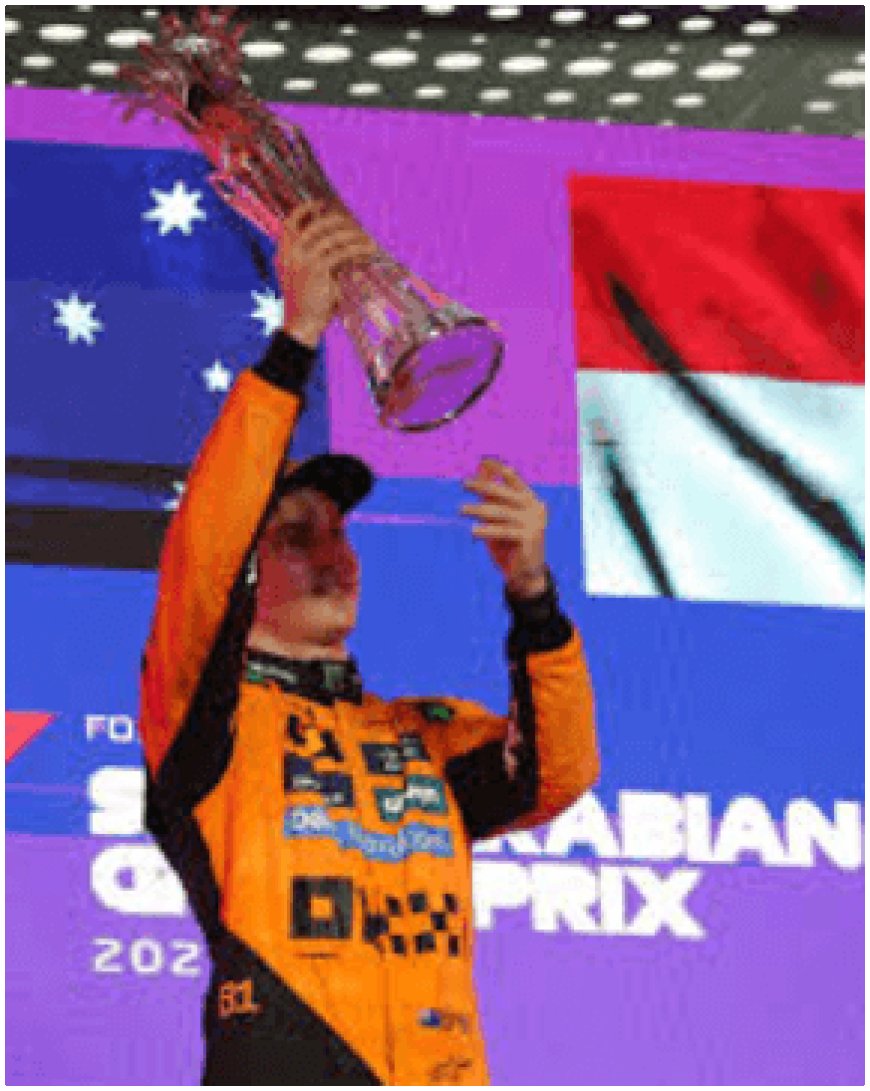 Oscar Piastri Seizes Saudi Grand Prix Victory, Takes Lead in 2025 F1 Championship