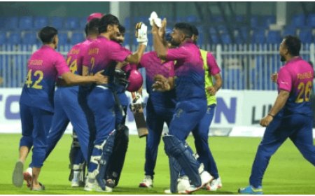 UAE Cricket Team's Historic T20I Series Win Over Bangladesh