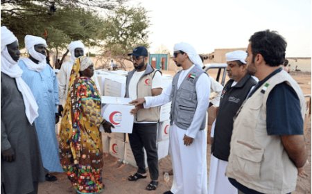 UAE Delivers Vital Aid: 3,000 Food Baskets Support 15,000 Sudanese Refugees in Chad