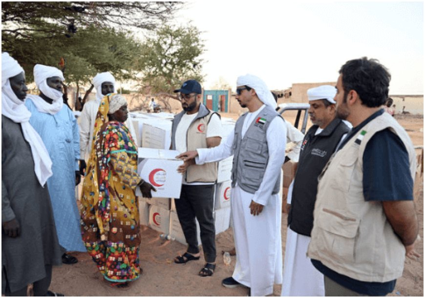 UAE Delivers Vital Aid: 3,000 Food Baskets Support 15,000 Sudanese Refugees in Chad