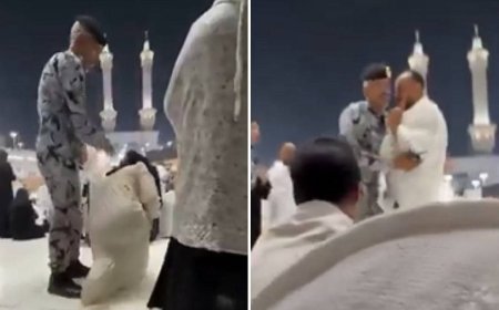 Grand Mosque Incident: Pilgrim’s Arrest After Security Clash Triggers Online Uproar