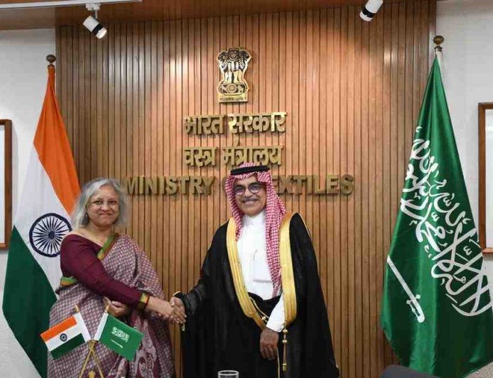 India, Saudi Arabia Sign Major Textile MoU to Boost Cooperation and Double Trade Volume