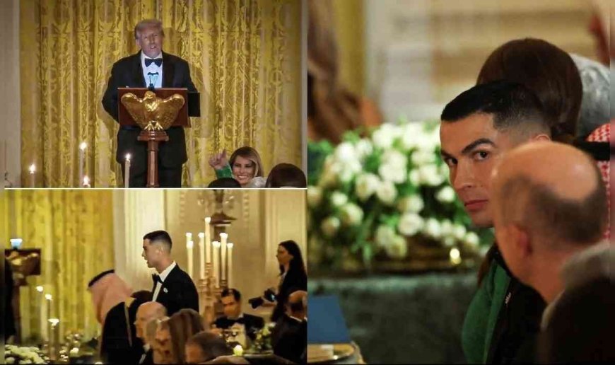 Cristiano Ronaldo Joins Trump and Saudi Crown Prince at High-Stakes White House Dinner