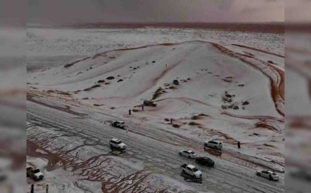 Saudi Arabia Braces for Snow, Thunderstorms as Rare Winter Storm Hits