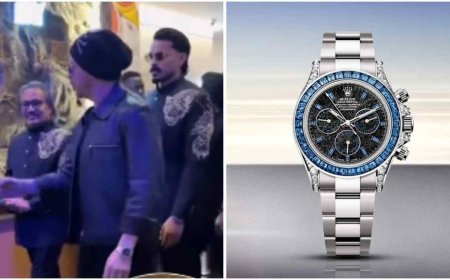 Shah Rukh Khan's ₹13 Crore Blue Sapphire Rolex Stole the Show at Joy Awards 2026