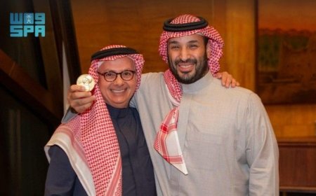 Prestigious Honour: Saudi Crown Prince Celebrates Nobel Laureate Omar Yaghi in Riyadh