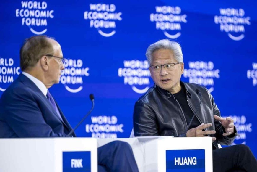 ‘Largest Infrastructure Buildout in Human History’: Jensen Huang on AI’s ‘Five-Layer Cake’ at Davos