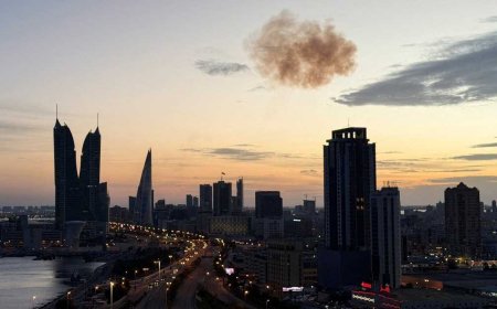 Iran Targets Israeli Embassy Area in Bahrain as Saudi Arabia Intercepts Missile in Gulf Conflict