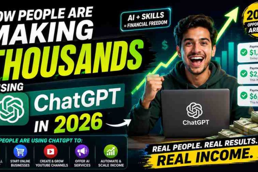 How People Are Making Thousands Using ChatGPT in 2026