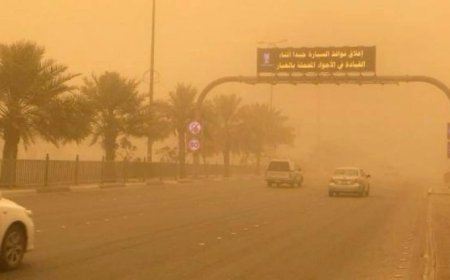 Sandstorm Hits Riyadh; Rain, Storms Forecast Nationwide