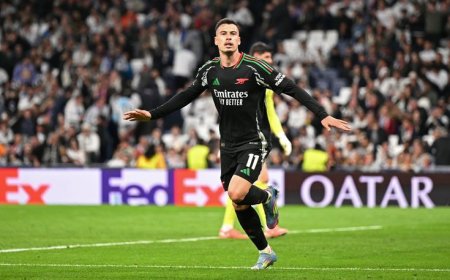 Arsenal, Al-Hilal Near Deal for Gabriel Martinelli