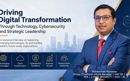 Mohammed Munawar on Driving Digital Transformation Through Technology, Cybersecurity and Strategic Leadership