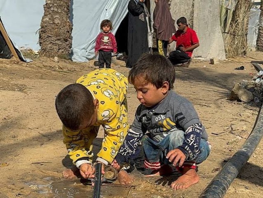 Gaza Water Crisis Worsens Into Public Health Emergency